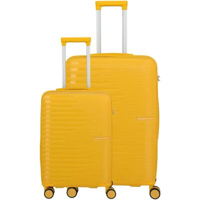 Set aus 2 Koffern travelite Pacific Trolley M/S Jaune TU Mixte Set aus 2 Koffern travelite Pacific Trolley M/S Jaune TU Mixte