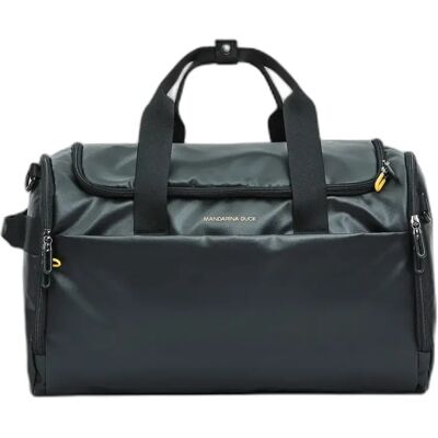 Multifunktions-Duffle-Tasche Mandarina Duck Eco Coated Noir 28x45x28 cm Mixte Multifunktions-Duffle-Tasche Mandarina Duck Eco Coated Noir 28x45x28 cm Mixte