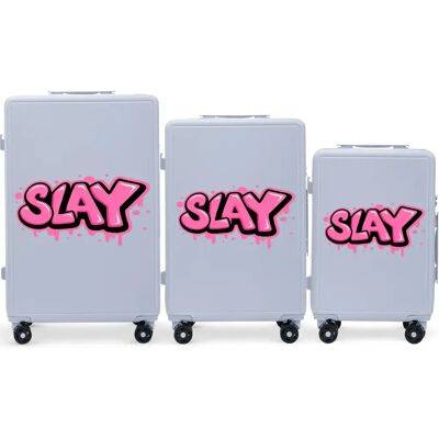 Koffer Wings ABS+ Slay (x3) Bleu 198 L Mixte Koffer Wings ABS+ Slay (x3) Bleu 198 L Mixte