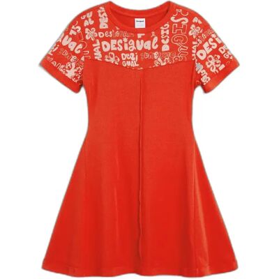 Mädchenkleid Desigual Ona Rouge 11/12 ans Femme Mädchenkleid Desigual Ona Rouge 11/12 ans Femme