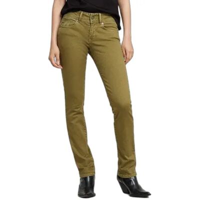 Jeans G-Star Midge Vert 25x30 Femme Jeans G-Star Midge Vert 25x30 Femme