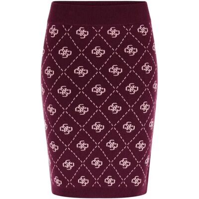 Damenrock Guess Sarah 4G Rouge S Femme Damenrock Guess Sarah 4G Rouge S Femme
