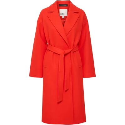 Damenmantel Ichi Jannet 8 Rouge 34 Femme Damenmantel Ichi Jannet 8 Rouge 34 Femme