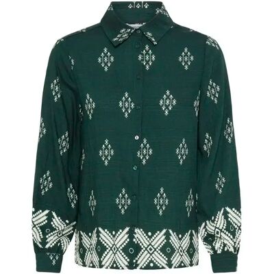 Damenhemd b.young Xhaizea Vert 44 Femme Damenhemd b.young Xhaizea Vert 44 Femme