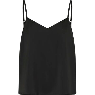 Damentop mit Spitze CULTURE CUangelia Noir M Femme Damentop mit Spitze CULTURE CUangelia Noir M Femme