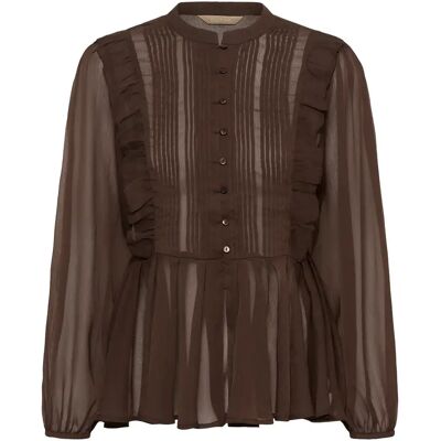 Damenhemd CULTURE Susanna Marron L Femme Damenhemd CULTURE Susanna Marron L Femme