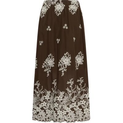 Damenrock CULTURE Cubrooka Marron L Femme Damenrock CULTURE Cubrooka Marron L Femme