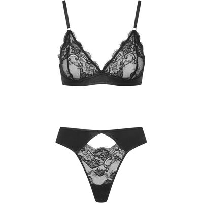 Damenunterwäsche Set Esotiq Wolver Noir L/XL Femme Damenunterwäsche Set Esotiq Wolver Noir L/XL Femme