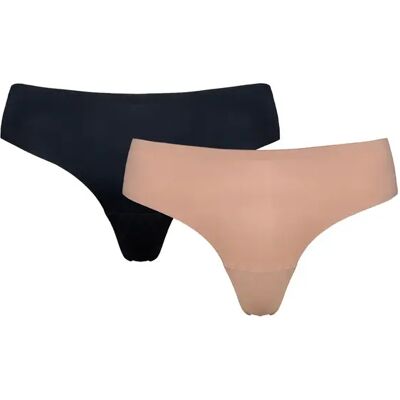 Tanga Damen Esotiq Pinni (x2) Beige S Femme Tanga Damen Esotiq Pinni (x2) Beige S Femme