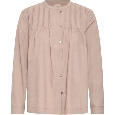 Damenhemd fransa Frsimona Marron L Femme Damenhemd fransa Frsimona Marron L Femme