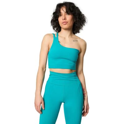 Einseitiger BH für Frauen Girlfriend Collective Uma Turquoise S Femme Einseitiger BH für Frauen Girlfriend Collective Uma Turquoise S Femme