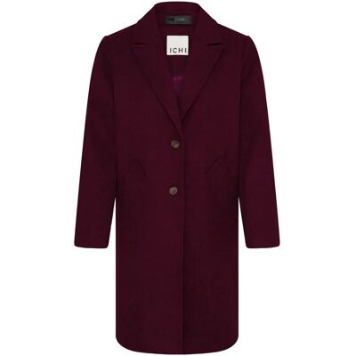 Damenmantel Ichi IHJannet Ja10 Rouge 40 Femme Damenmantel Ichi IHJannet Ja10 Rouge 40 Femme