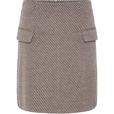 Damenrock Ichi Ihkate Marron L Femme Damenrock Ichi Ihkate Marron L Femme