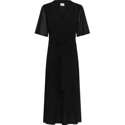 Wickelkleid Damen KAFFE Belle Noir 34 Femme Wickelkleid Damen KAFFE Belle Noir 34 Femme