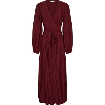 Wickelkleid, Damen KAFFE Kaelsie Rouge 44 Femme Wickelkleid, Damen KAFFE Kaelsie Rouge 44 Femme