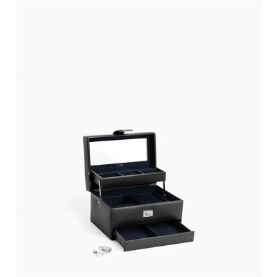 Automatischer Schmucketui für Frauen Le Tanneur Noir 23x13x16 cm Femme Automatischer Schmucketui für Frauen Le Tanneur Noir 23x13x16 cm Femme