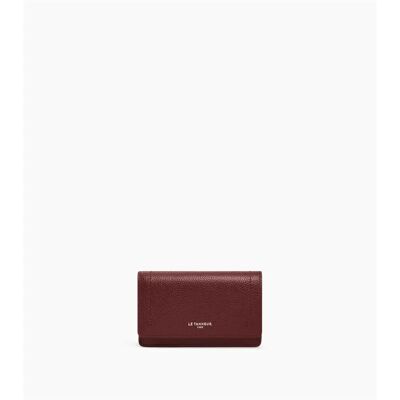 Druckknopf Kartenetui Damen Le Tanneur 6CC Rouge 13,5x8,5x2 cm Femme Druckknopf Kartenetui Damen Le Tanneur 6CC Rouge 13,5x8,5x2 cm Femme