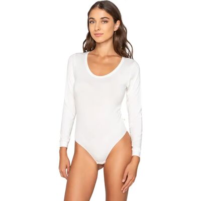 Langarmbody für Damen Luna Micro Touch Comfort Blanc S Femme Langarmbody für Damen Luna Micro Touch Comfort Blanc S Femme