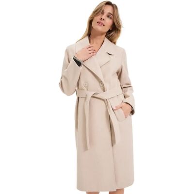 Damenmantel Moodo Z-KU-4805 Beige S Femme Damenmantel Moodo Z-KU-4805 Beige S Femme