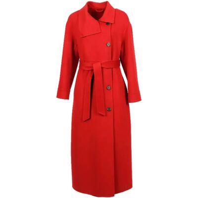 Damenmantel Oakwood Paname Rouge L Femme Damenmantel Oakwood Paname Rouge L Femme