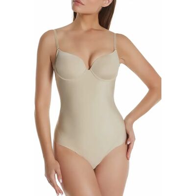 Body mit Lipo-Effekt für Frauen Selmark Etna Beige 85B Femme Body mit Lipo-Effekt für Frauen Selmark Etna Beige 85B Femme