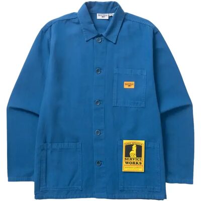 Hemd Service Works Classic Chore Bleu L Mixte Hemd Service Works Classic Chore Bleu L Mixte