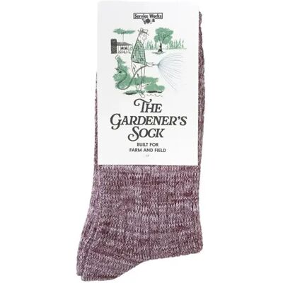 Socken Service Works The Gardener's Rouge TU Mixte Socken Service Works The Gardener's Rouge TU Mixte