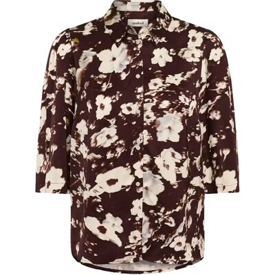 Damenhemd Soaked in Luxury Slclero Marron L Femme Damenhemd Soaked in Luxury Slclero Marron L Femme