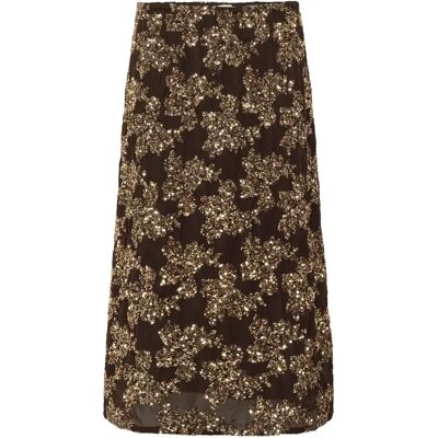 Damenrock Soaked in Luxury Slaydea Marron L Femme Damenrock Soaked in Luxury Slaydea Marron L Femme
