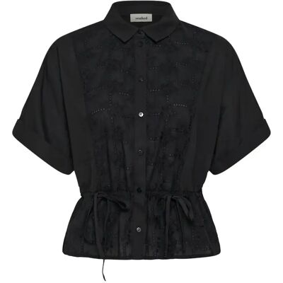 Damenhemd Soaked in Luxury Slsilja Noir S Femme Damenhemd Soaked in Luxury Slsilja Noir S Femme