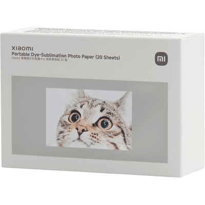 Xiaomi Portable Dye-Sublimation Photo Paper (20 Sheets) Xiaomi Portable Dye-Sublimation Photo Paper (20 Sheets)