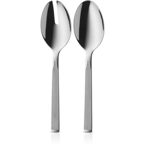 Art Deco Salatbesteck, 2-teilig