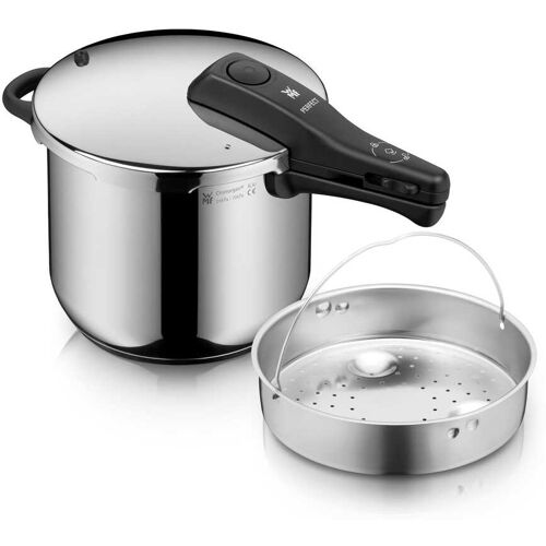 WMF Perfect One Pot Schnellkochtopf mit Dampfgareinsatz, 22 cm, 6,5 Liter
