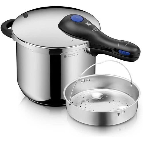 WMF Perfect Plus One Pot Schnellkochtopf mit Dampfgareinsatz, 22 cm, 6,5 Liter