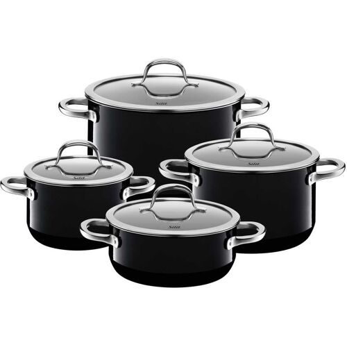 Silit Silargan® Passion Topf-Set, 4-teilig, Black
