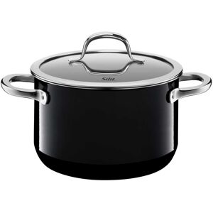 Silit Silargan® Passion Kochtopf mit Deckel, 20 cm, Black Silit Silargan® Passion Kochtopf mit Deckel, 20 cm, Black
