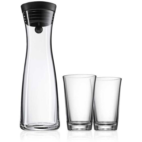WMF Basic Set Wasserkaraffe mit 2 Gläsern