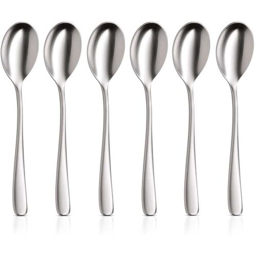 WMF Vision Espressolöffel-Set, 6 Stück, Cromargan protect®