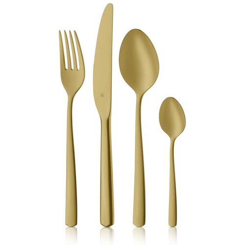 WMF Boston Besteck-Set, Champagner Gold, 24-teilig, Cromargan®