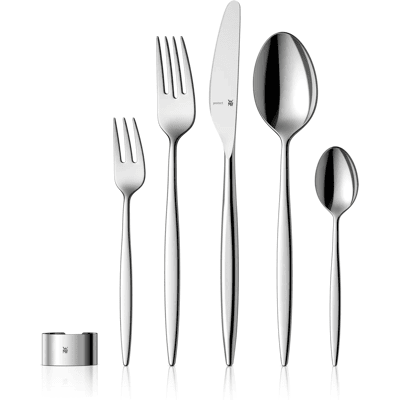 WMF Besteck-Set Grace, Cromargan protect®, 30-teilig + 6 Serviettenringe WMF Besteck-Set Grace, Cromargan protect®, 30-teilig + 6 Serviettenringe