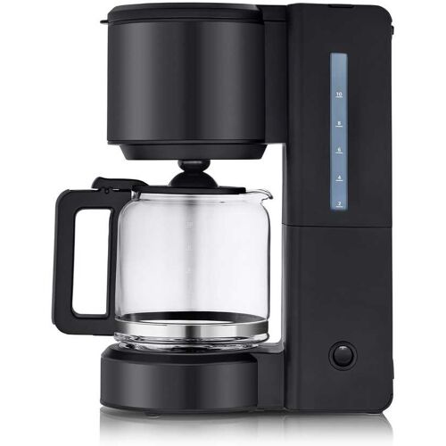 WMF Stelio Kaffeemaschine Glas, Deep Black