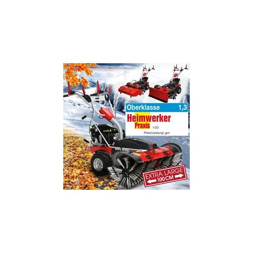 BRAST 3in1 XXL Benzin Kehrmaschine ESTART