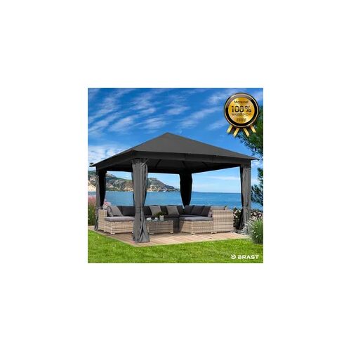 BRAST Alu Pavillon INFINITY 3x4m dunkelgrau