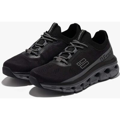 Sneakers D.Franklin für Damen und Herren - Aero Sneakers Mesh Black / Grey - Farbe Black - Bequeme Freizeitschuhe & Komfortabel - Verkauf-Sale unisex Sneakers D.Franklin für Damen und Herren - Aero Sneakers Mesh Black / Grey - Farbe Black - Bequeme Freizeitschuhe & Komfortabel - Verkauf-Sale unisex