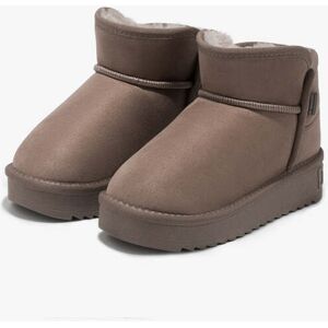 Winterboots D.Franklin Damen - Nordic Low Basic Taupe Kids Stiefel & Winterschuhe Warm, Wasserabweisend & Rutschfest - Gefütterte Cozy Australische Winterboots D.Franklin Damen - Nordic Low Basic Taupe Kids Stiefel & Winterschuhe Warm, Wasserabweisend & Rutschfest - Gefütterte Cozy Australische
