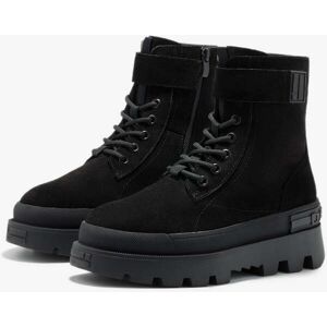 Winter Militär-Boot mit Track-Sohle D.Franklin Damen - All Track Strap Black Stiefel & Winterschuhe Warm, Wasserabweisend & Rutschfest female Winter Militär-Boot mit Track-Sohle D.Franklin Damen - All Track Strap Black Stiefel & Winterschuhe Warm, Wasserabweisend & Rutschfest female