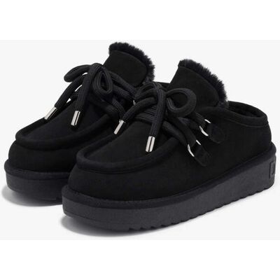 Damen Clogs Schuhe - Geschlossene Lederclogs für Damen von D.Franklin – Modell Winterboots D.Franklin Damen - Nordic Clog Black Stiefel & Winterschuh female Damen Clogs Schuhe - Geschlossene Lederclogs für Damen von D.Franklin – Modell Winterboots D.Franklin Damen - Nordic Clog Black Stiefel & Winterschuh female