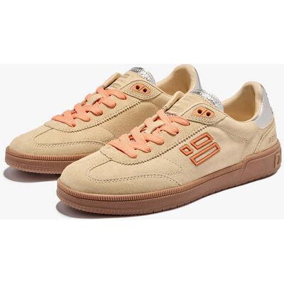 Damen Sneaker D.Franklin - Rebel Suede Banana / Silver Met - Damenschuhe Leicht & Alltagstauglich - Verkauf-Sale female Damen Sneaker D.Franklin - Rebel Suede Banana / Silver Met - Damenschuhe Leicht & Alltagstauglich - Verkauf-Sale female