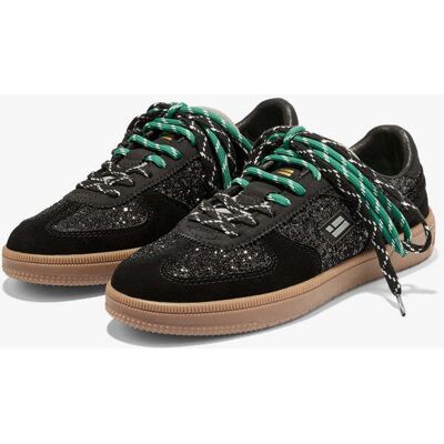 Damen Sneaker D.Franklin - Rebel Lab Glitter Black - Damenschuhe Leicht & Alltagstauglich - Verkauf-Sale female Damen Sneaker D.Franklin - Rebel Lab Glitter Black - Damenschuhe Leicht & Alltagstauglich - Verkauf-Sale female