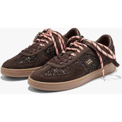 Damen Sneaker D.Franklin - Rebel Lab Glitter Brown - Damenschuhe Leicht & Alltagstauglich - Verkauf-Sale female Damen Sneaker D.Franklin - Rebel Lab Glitter Brown - Damenschuhe Leicht & Alltagstauglich - Verkauf-Sale female